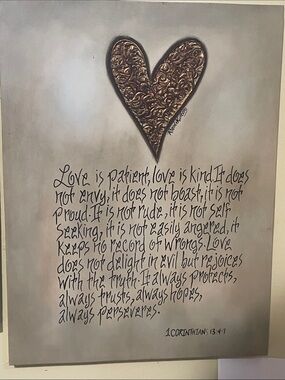 Bible verse painting